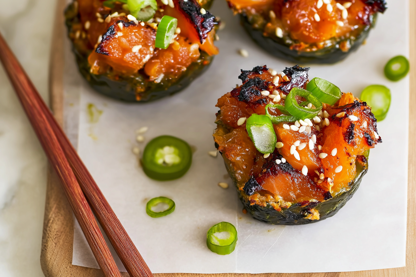 Baked Spicy Tuna Cups