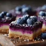 Blueberry Curd Bars