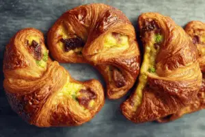 Breakfast Croissant Boats