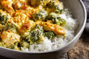 Broccoli Chicken Divan with Curry