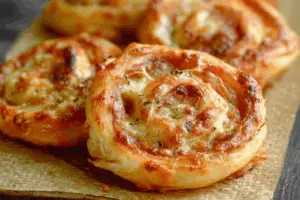 Cheesy French Pinwheels