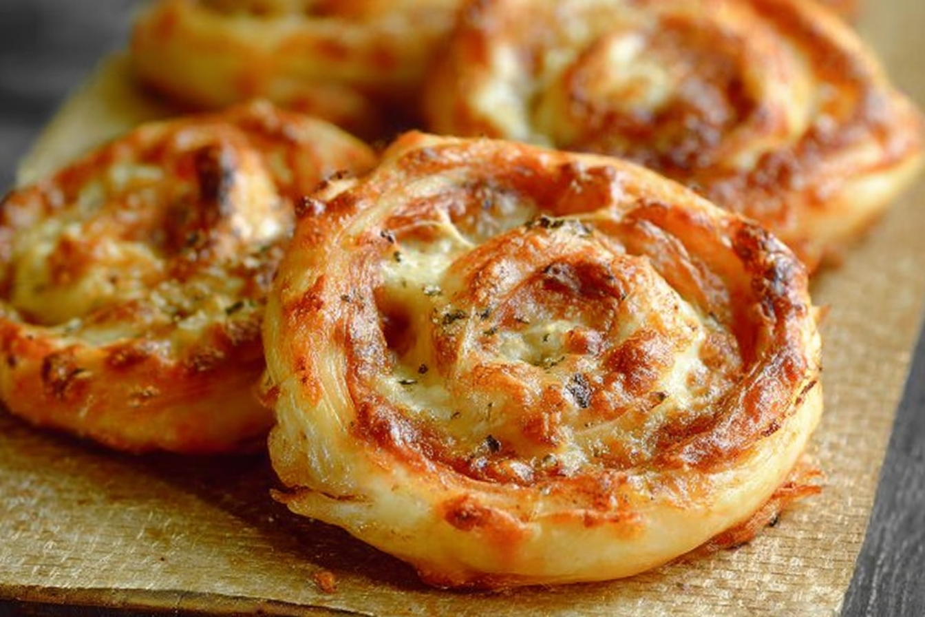 Cheesy French Pinwheels