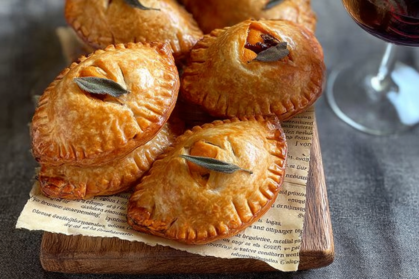 Chorizo, Pumpkin & Caramelised Onion Hand-Pies