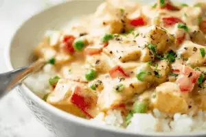 Creamy Chicken à la King