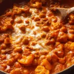 Creamy Tomato Chickpea and Cauliflower Masala