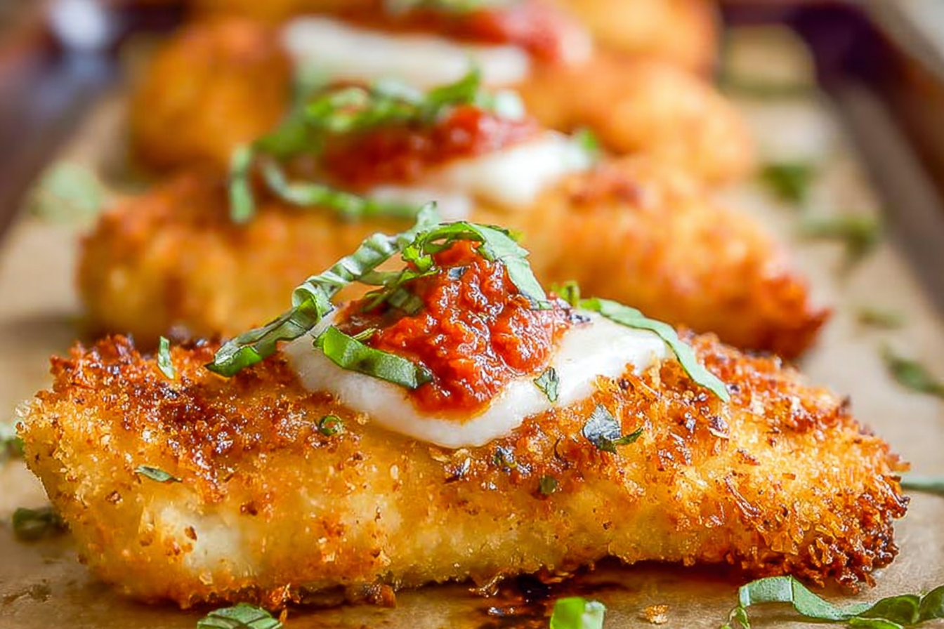 Crispy Fish Parmesan