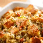 Crunchy Croissant, Cornbread & Sausage Dressing