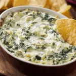 Easy Spinach Artichoke Dip