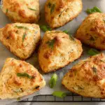 Goat’s Cheese, Dill and Onion Savoury Scones