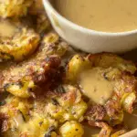 Honey Mustard Smashed Potatoes