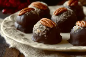 Maple Pecan Truffles
