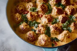 Marry Me Chicken Meatballs
