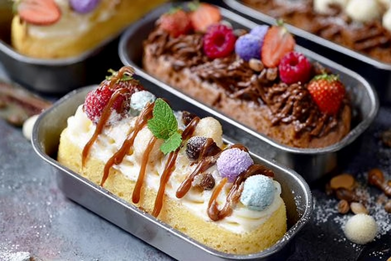 Mini Loaf Tins Cake
