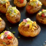 Mini Taco Stuffed Potatoes