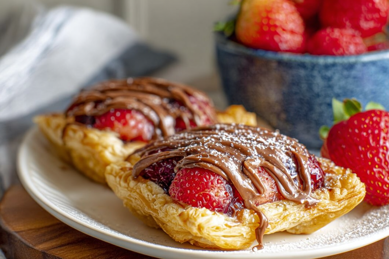 Nutella Fruit Tarts