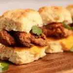Pan Fried Chicken Biscuit Sliders
