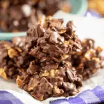 Peanut Butter Chocolate Corn Flakes Clusters