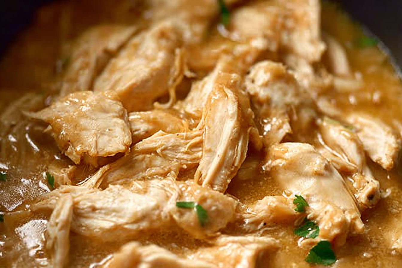 Slow Cooker Chicken and Gravy