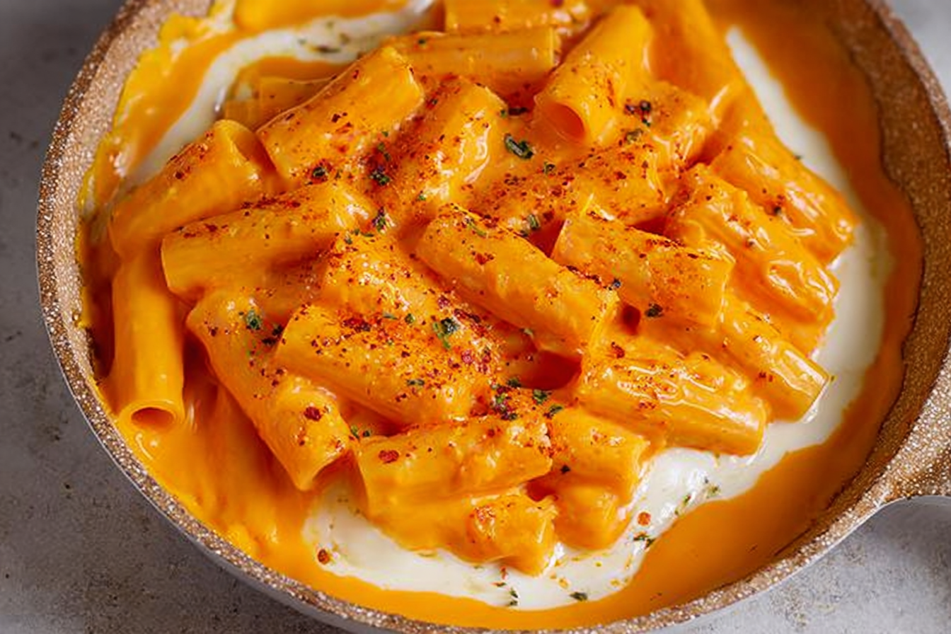 Spicy Tomato Garlic Confit Pasta