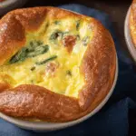 Spinach and Cheese Egg Soufflé