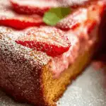 Strawberry Butter Cake