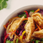 Viral Dumpling Salad