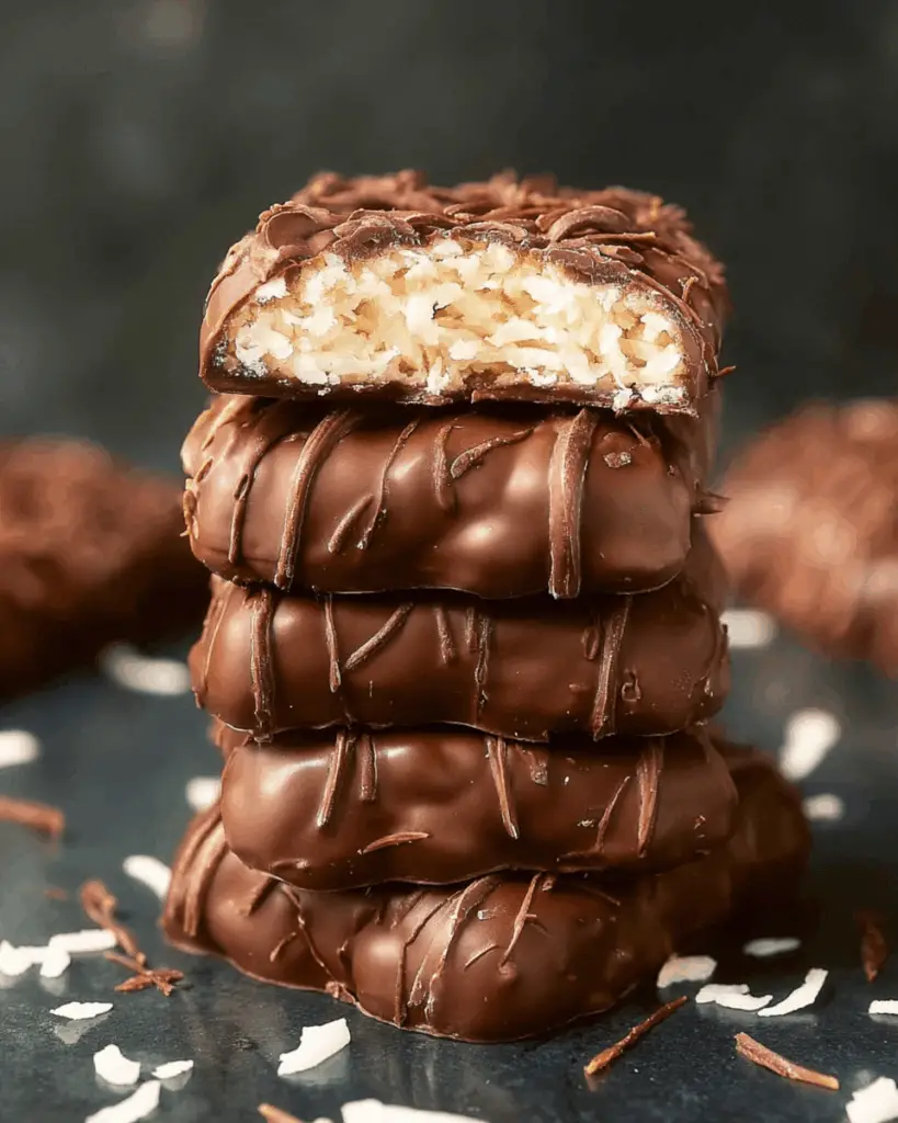Pressing coconut mixture for chocolate bars