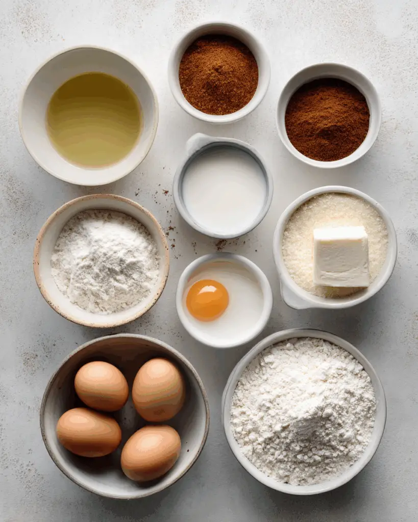 Making funnel cake batter with fresh ingredients