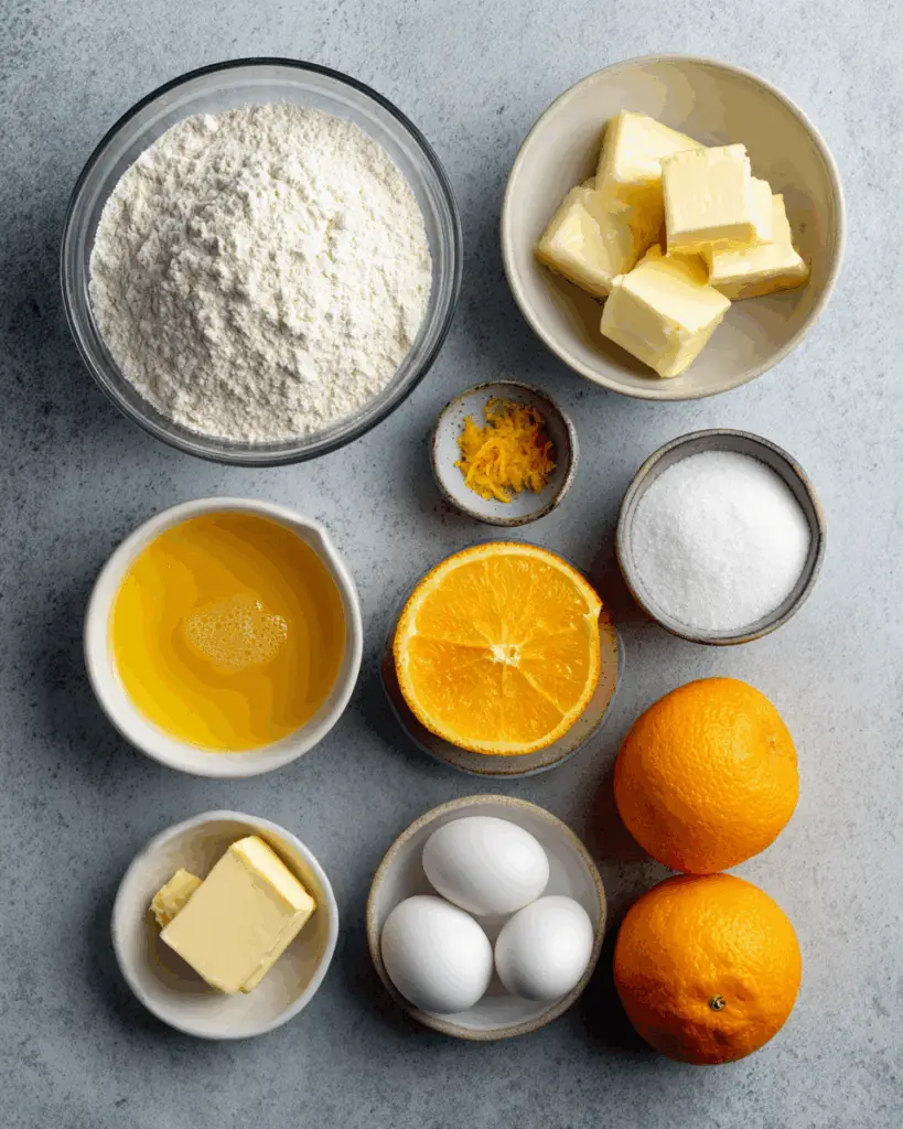 Preparing orange zest gives these cookies their signature flavor.