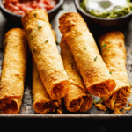 Chicken Taquitos Recipe – crispy and cheesy homemade delight