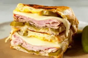 Classic Cuban Sandwich with authentic ingredients