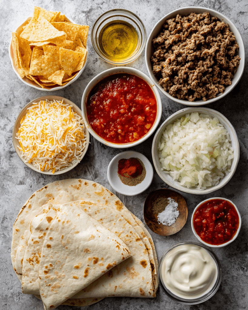 Cooking Seasoned Ground Beef for Grilled Cheese Burrito Recipe