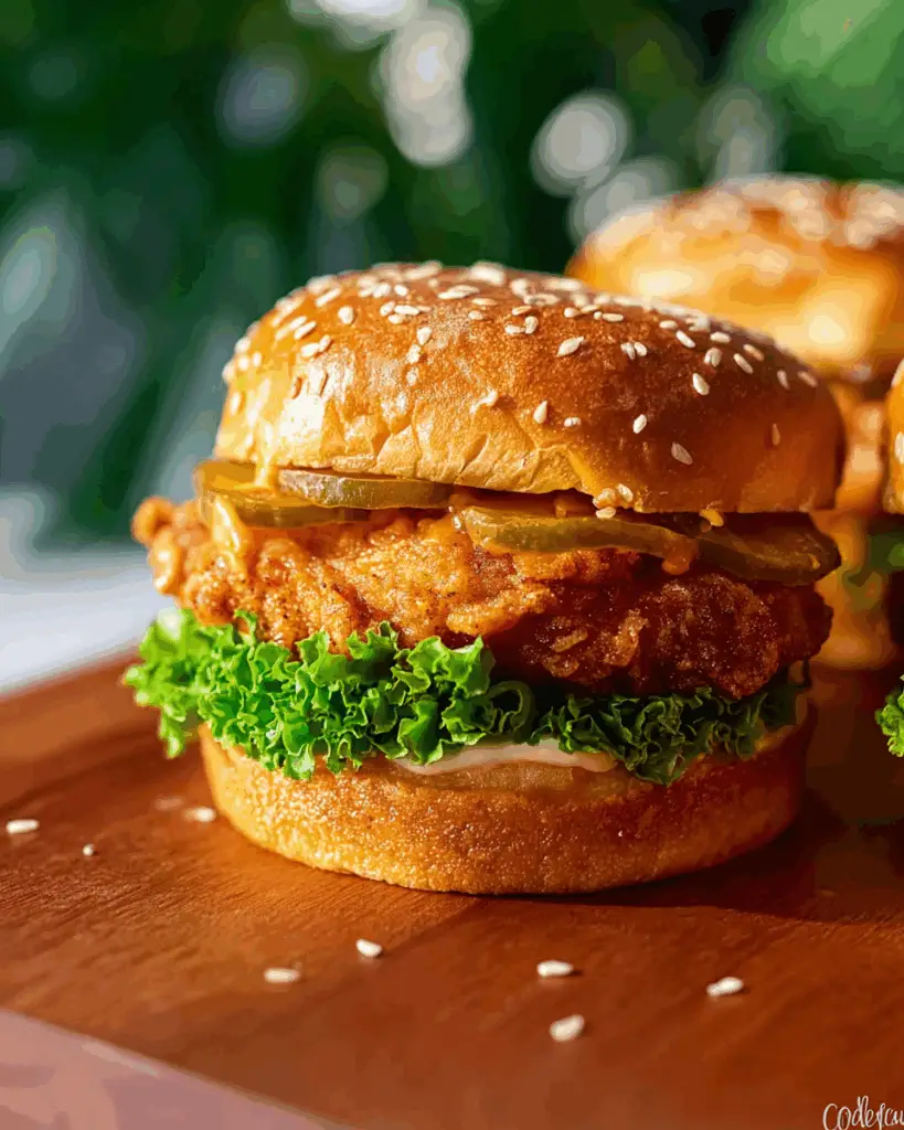 Fast food style spicy chicken sandwiches from Chick-fil-A, Wendy’s, and McDonald’s