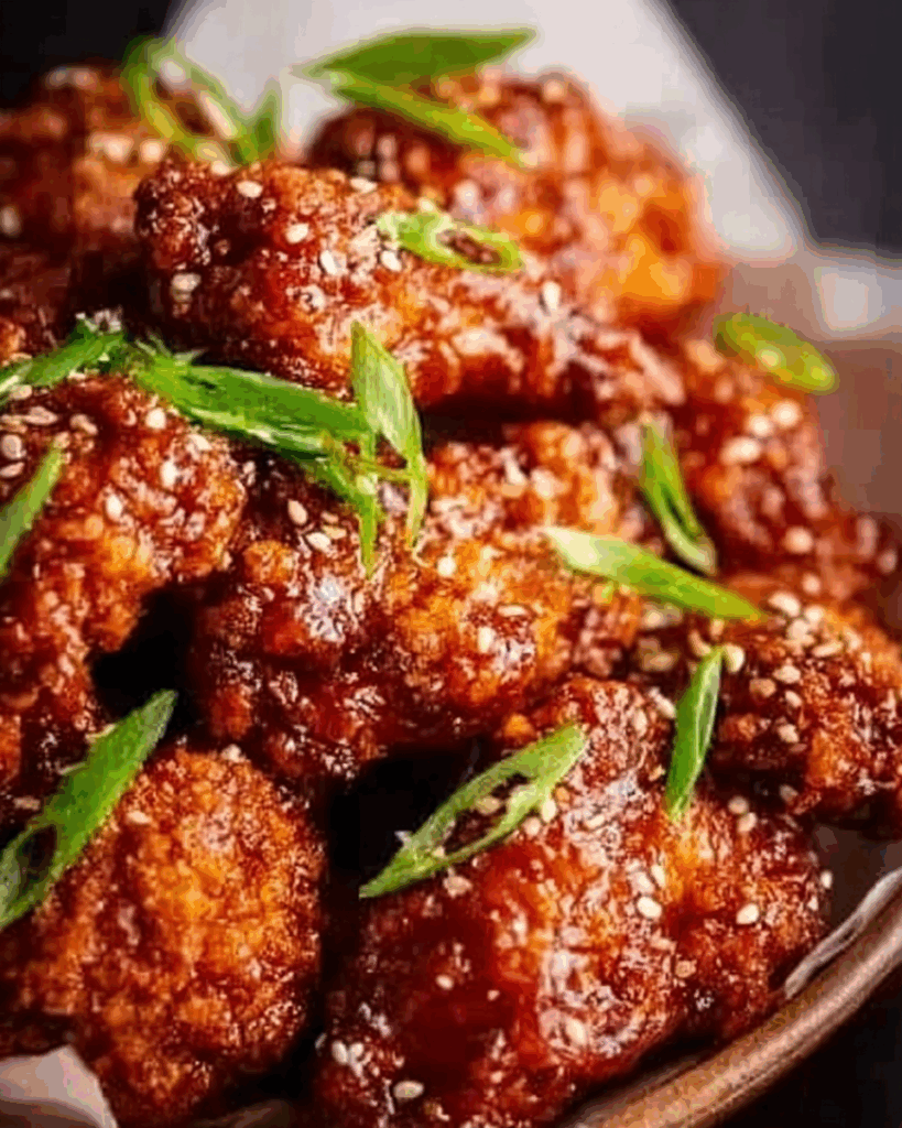 Korean Fried Chicken Variations on a Platter