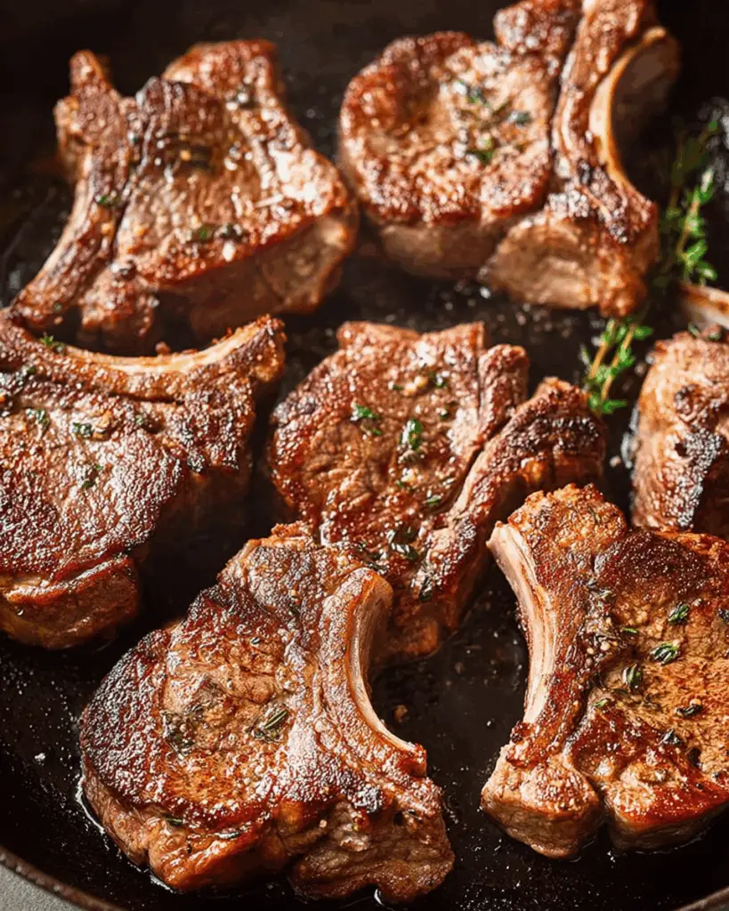 Pair lamb chops with your favorite sauces and sides for an unforgettable meal.