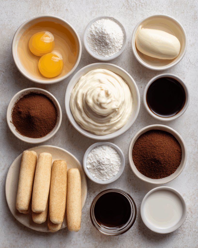 Preparing Mascarpone Cream for Tiramisu Cups