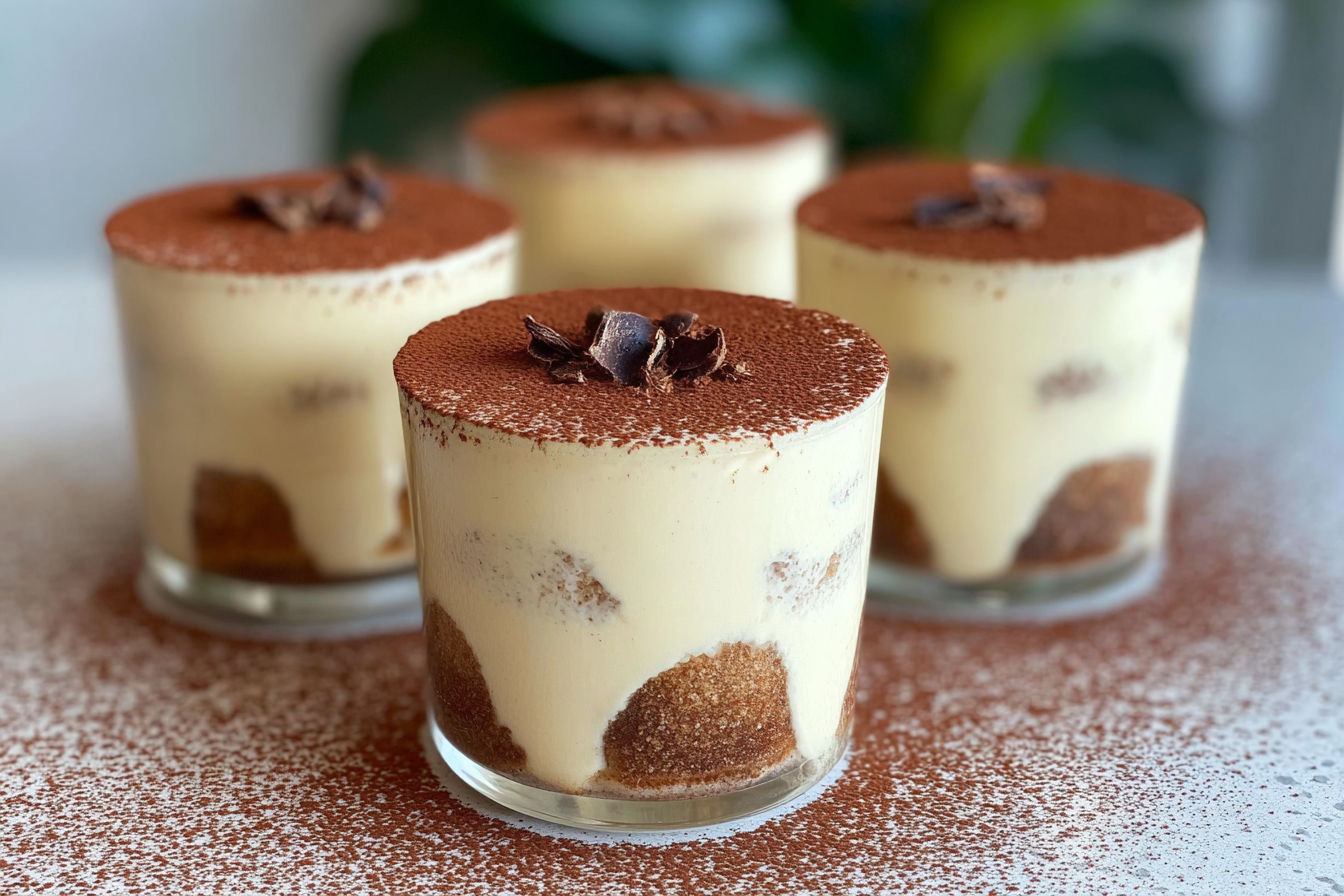 Tiramisu Cups Recipe Layered Dessert