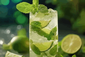 fresh mojito recipe with lime and mint