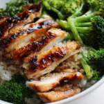 Grilled Chicken & Broccoli Bowls