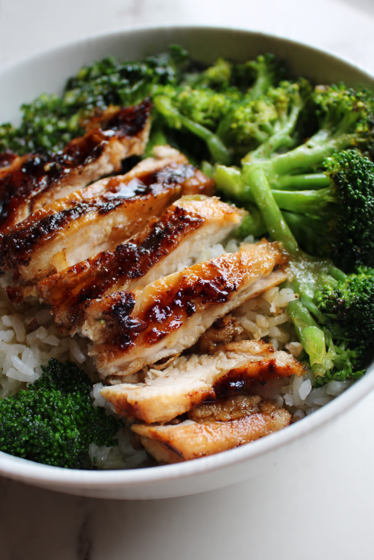 Grilled Chicken & Broccoli Bowls