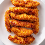 Crispy Honey Butter Garlic Chicken Strip