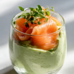 Mousse with Avocado and Smoked Salmon