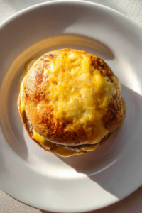 Cheeseburger Lava Cake