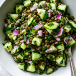 Lentil Cucumber Salad