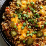 Cheeseburger Rice