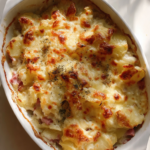 Corned Beef & Potato Cheesy Casserole