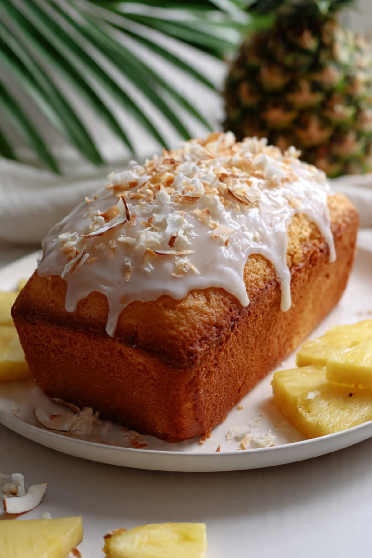 Pina Colada Pound Cake