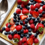 Lemon-Berry Sheet Pan Trifle
