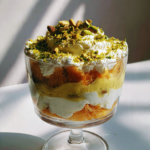 Pistachio Ekmek Kataifi Trifle