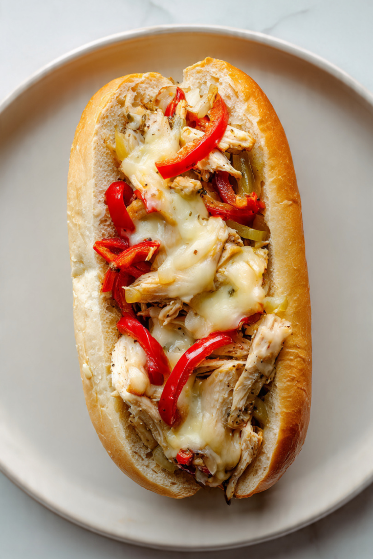 Chicken Cheesesteaks